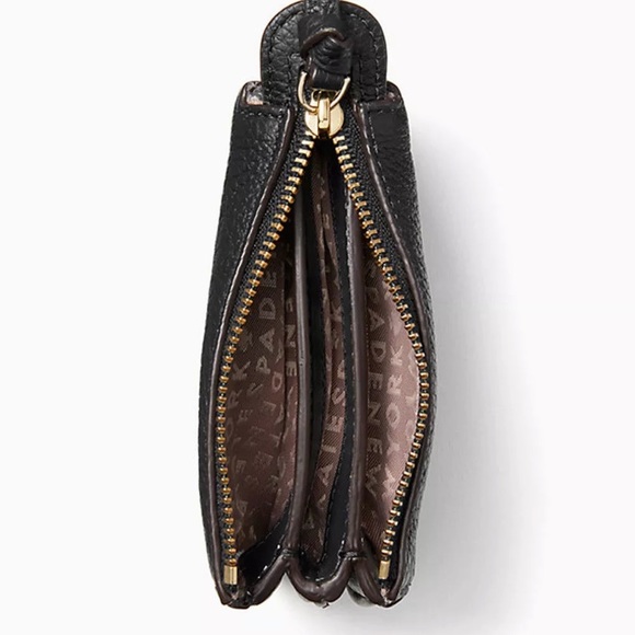 Authentic Kate Spade Sm pebbled leather zip wallet - Picture 2 of 7